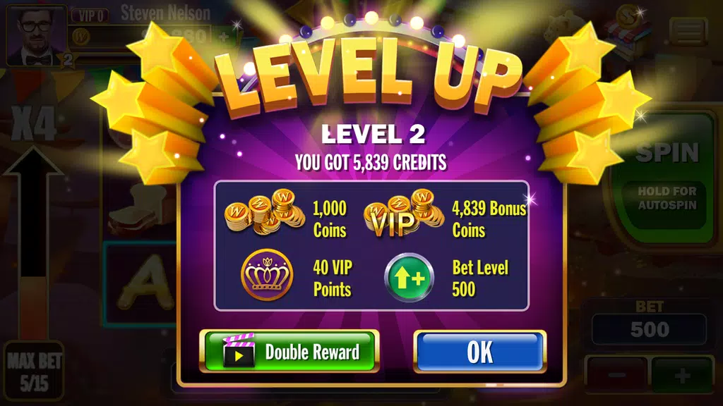 OFFLINE Las Vegas Slots: Casino's Chicken Dinner Screenshot3