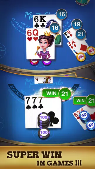 Blackjack 21 - Black Jack Game Screenshot4