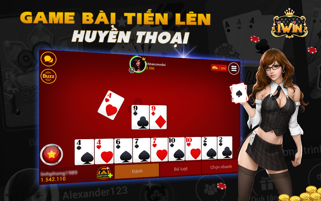 iWin Online - Game bai Screenshot3