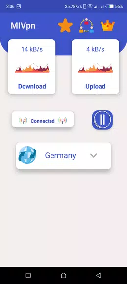 Mi VPN- Unlimited bandwith VPN Screenshot3