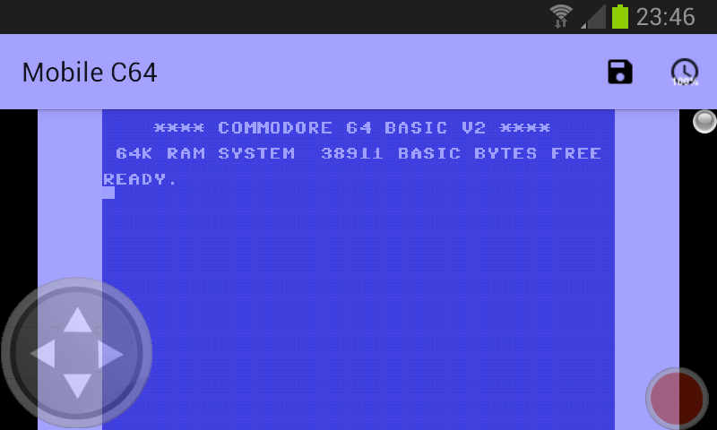 Mobile C64 Mod Screenshot1