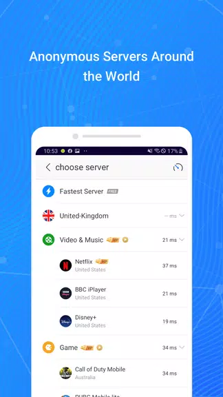 Fast VPN – Free VPN Proxy & Secure Wi-Fi Screenshot2