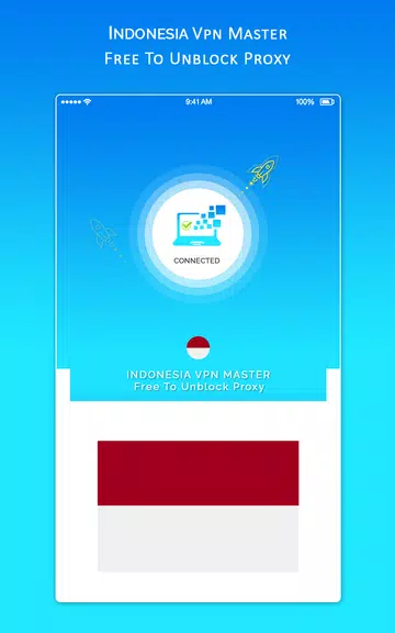 Indonesia VPN MASTER - Free To Unblock Proxy Screenshot1