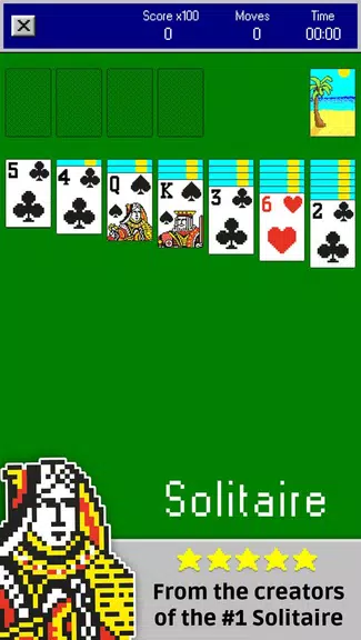 Solitaire Retro Screenshot1