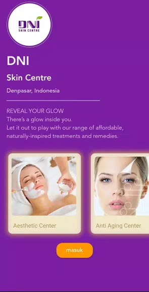 DNI SkinCentre MobileApp Screenshot1