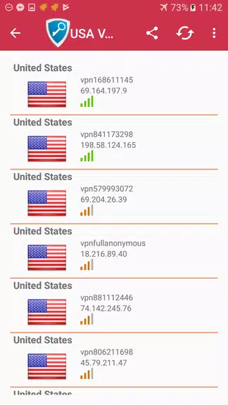 USA VPN FREE PROXY Screenshot2