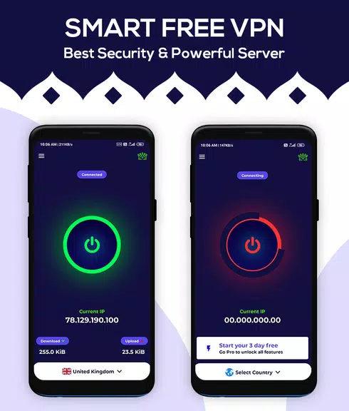 Shark Free VPN Screenshot1