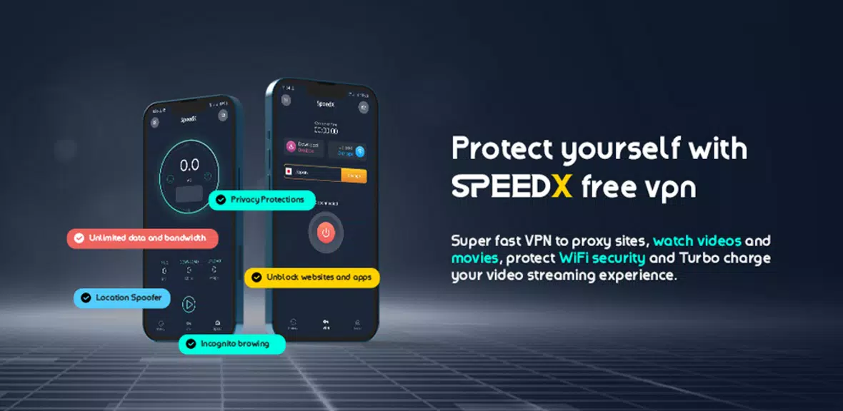 SpeedX VPN Fast & Secure Screenshot1