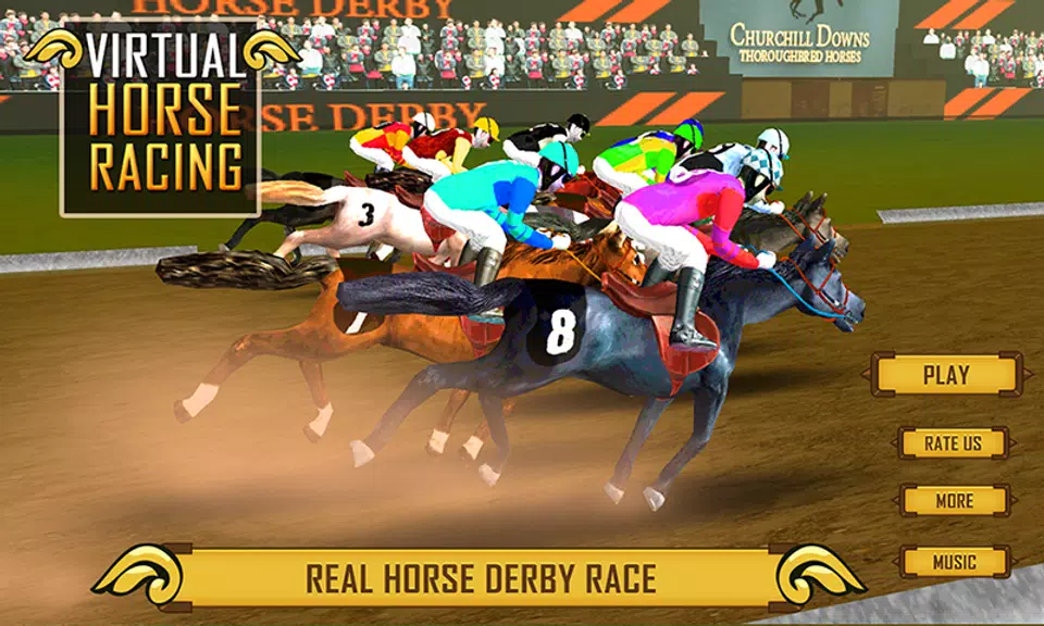 Virtual Horse Racing Champion Screenshot1