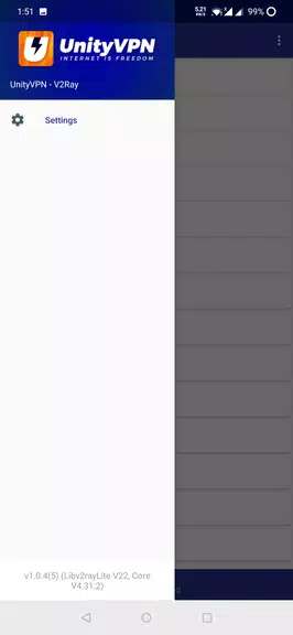 UnityVPN V2Ray Screenshot2