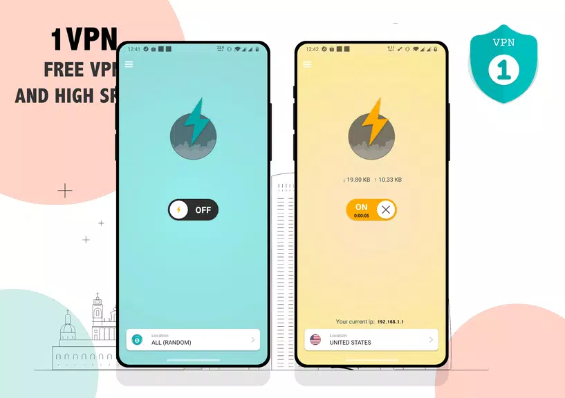 1VPN - Free VPN - Fast VPN and fast connect Screenshot3