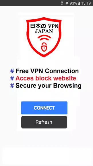 Japan VPN Free - unblock proxy vpn Screenshot1