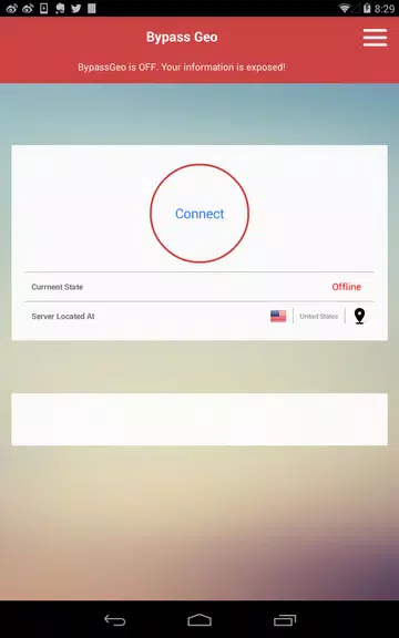 BypassGeo unlimited VPN/PROXY Screenshot1