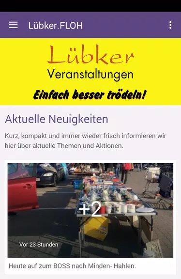 Luebker.Flohmarkt Screenshot1