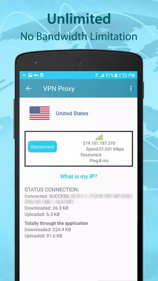 Unblock Sites unlimited free VPN clients Screenshot4