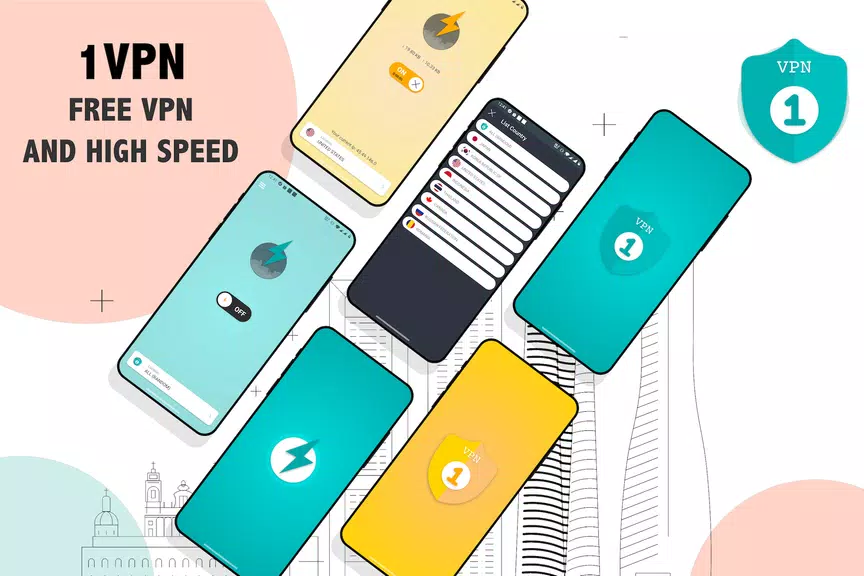 1VPN - Free VPN - Fast VPN and fast connect Screenshot4