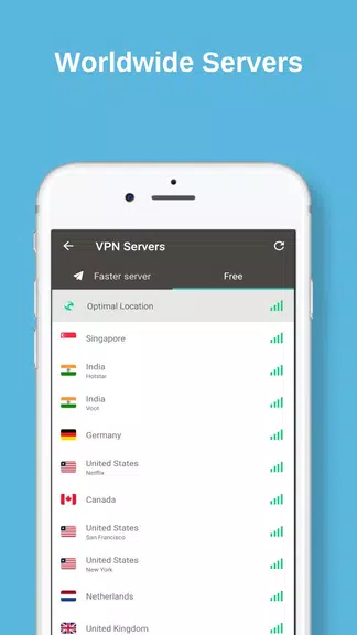 Super VPN - free unlimited & security VPN Proxy Screenshot2