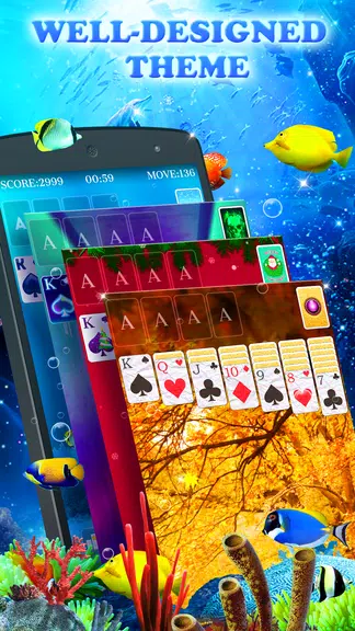 Solitaire - Beautiful themes, funny CardGame Screenshot3