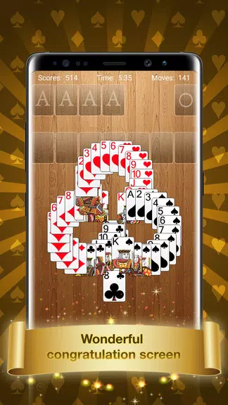 Solitaire Card Game, Classic Spider Solitaire Card Screenshot2