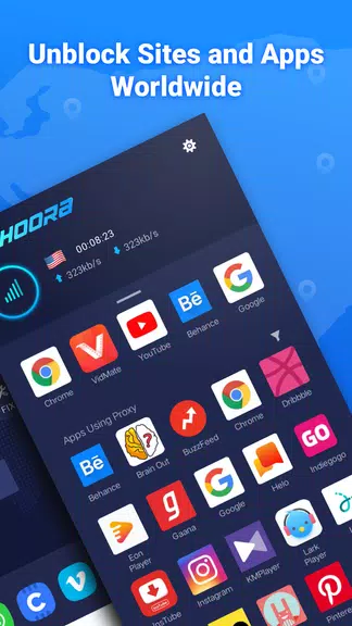 Shoora VPN Free Unblock Site VPN Browser Screenshot2