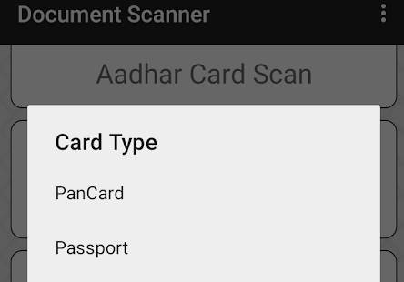 Credit Card Scanner Screenshot2