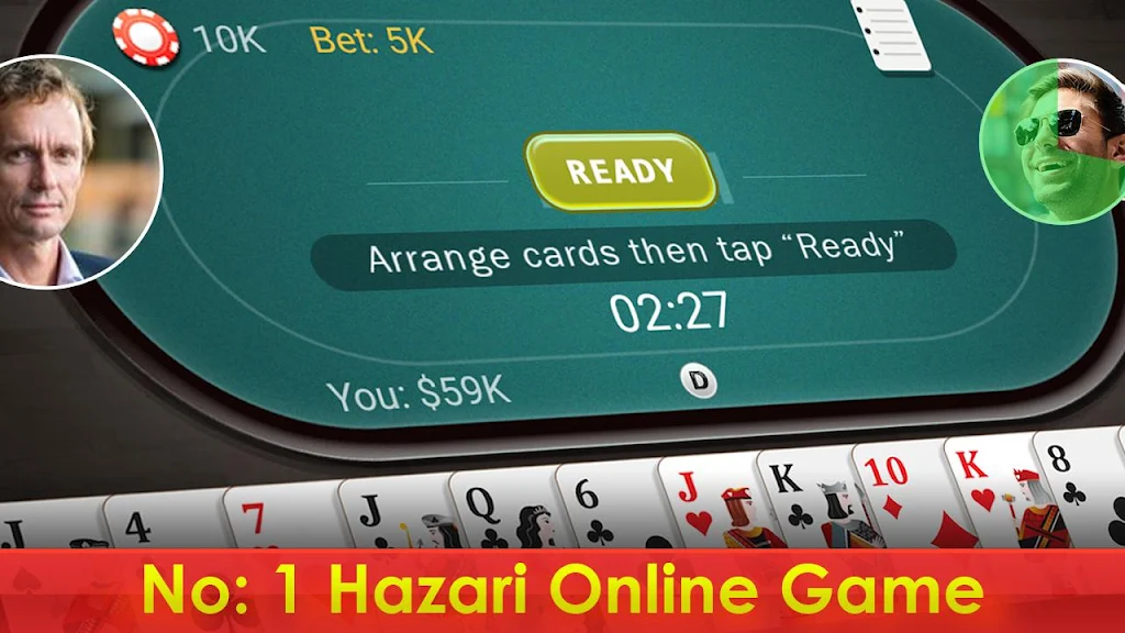 Hazari (হাজারী) - 1000 Points Card Game Screenshot3