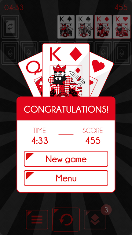 Solitaire - Klondike Redstone Screenshot3