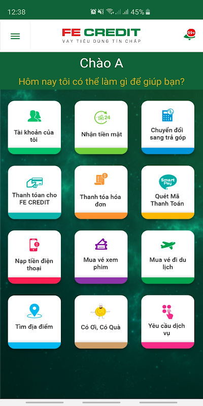 FE CREDIT Mobile: Vay tiêu dùng,Thẻ ,Bảo Hiểm Screenshot2