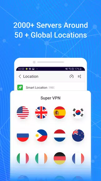 Super VPN - Free, Fast, Secure & Unlimited Proxy Screenshot3