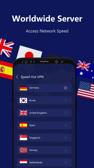 Speed Hot VPN-Fast, Secure, Free Screenshot3