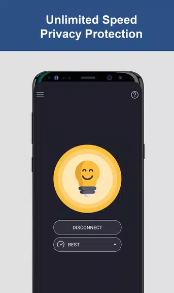 VPN Free - Lamp Hotspot VPN & Private Browser Screenshot1