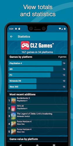 CLZ Games: video game database Screenshot6