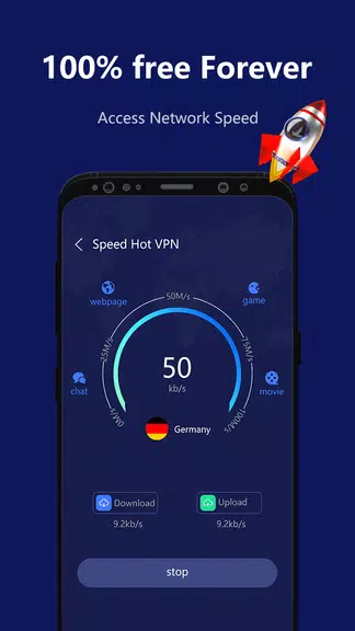 Speed Hot VPN-Fast, Secure, Free Screenshot4