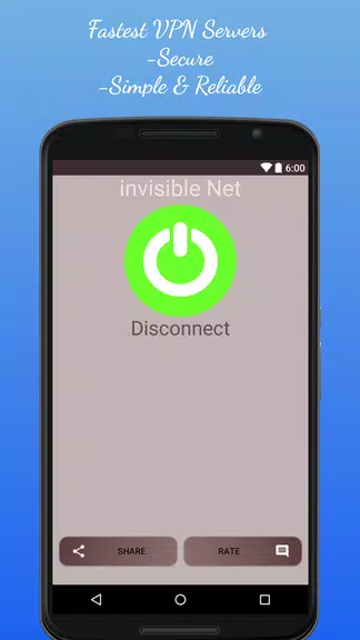 Invisible NET Free VPN - Proguard VPN proxy Screenshot3