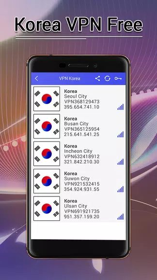 South Korea VPN Free Screenshot3