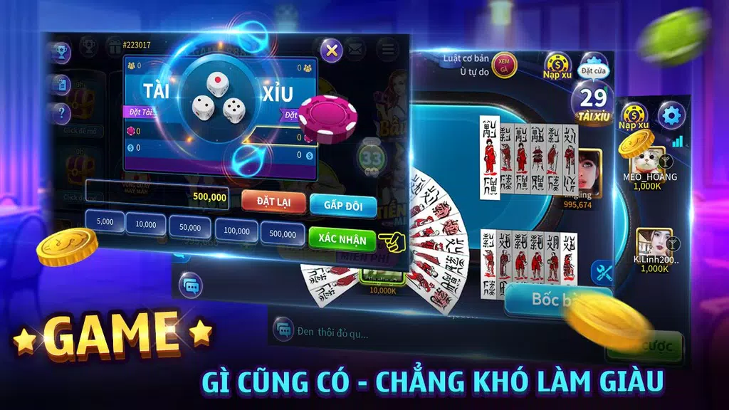 Game bài WAHA - Đánh bài FREE, tặng XU hàng ngày Screenshot1