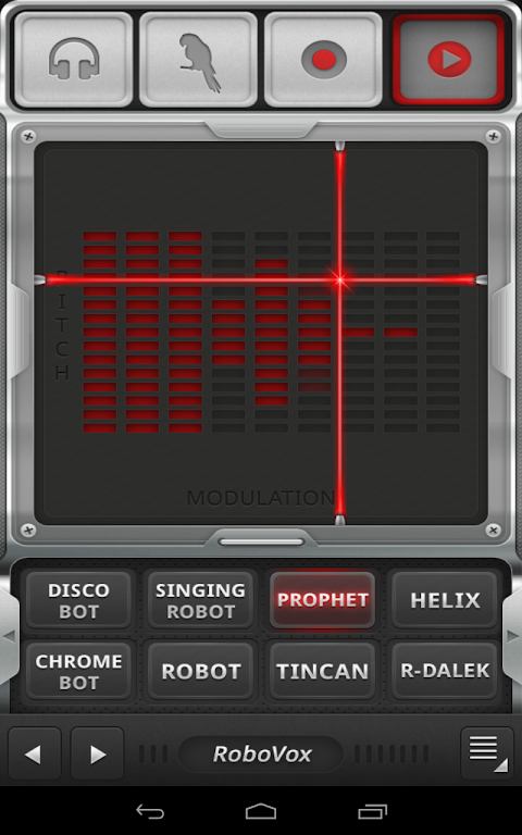 RoboVox Voice Changer Screenshot3