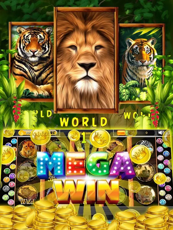 Lion Safari Triple Slots Screenshot3