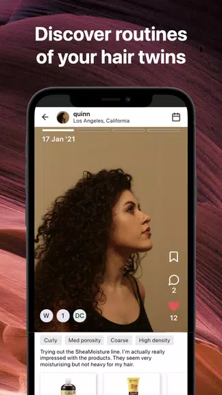 Quinn - Social Hair App | Jour Screenshot2