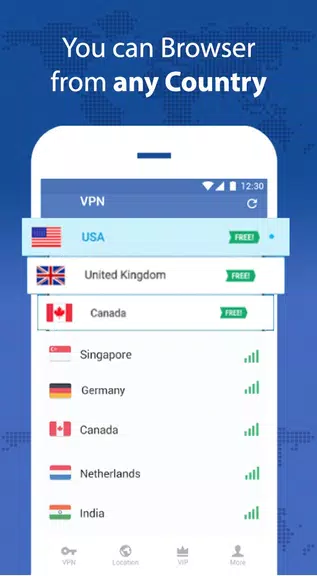 Holl-a Vpn & Proxy Unblocker Screenshot2