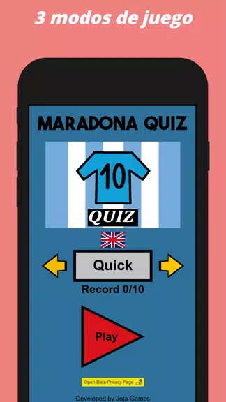 Maradona Quiz Game Screenshot3