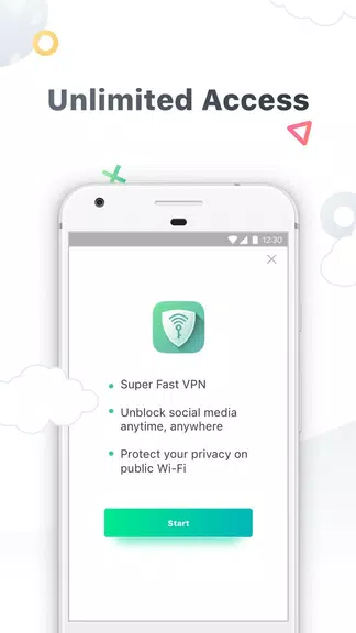 CM VPN - Fast Hotspot WiFi Proxy Screenshot3