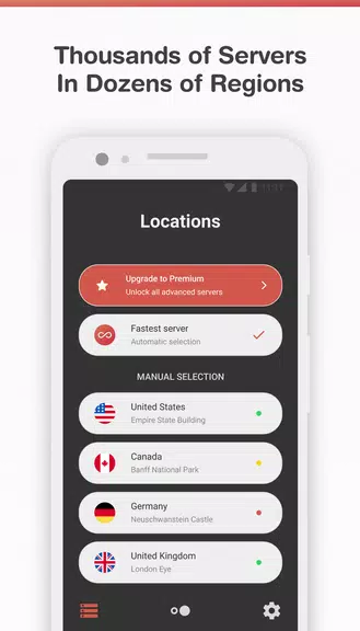 Saluton Free VPN – Unlimited, Fast and Secure VPN Screenshot3