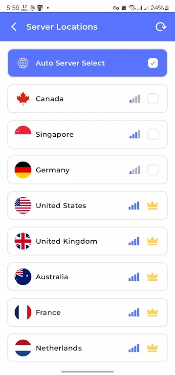 World VPN - Global Fast Secure Screenshot3