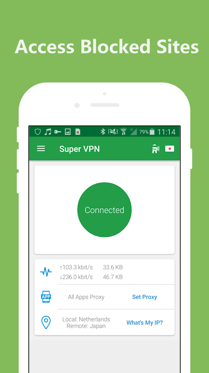 Hotspot VPN - Unlimited Proxy Screenshot1