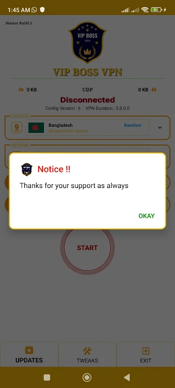 VIP BOSS VPN-Fast secure VPN Screenshot3