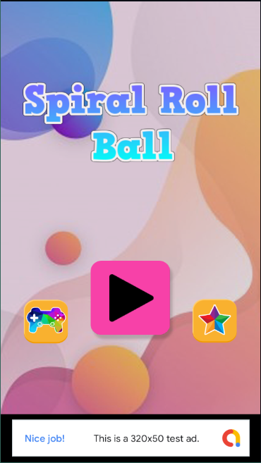 Spiral Roll Ball Screenshot1