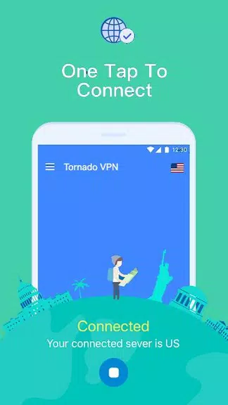 Tornado VPN – Free VPN &  Secure VPN Screenshot4