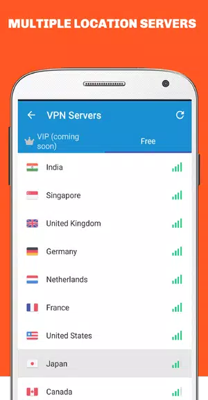 Free VPN - Free.unblock.proxy Screenshot2