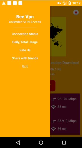 Bee VPN : Unlimited & High Speed VPN Server Screenshot4